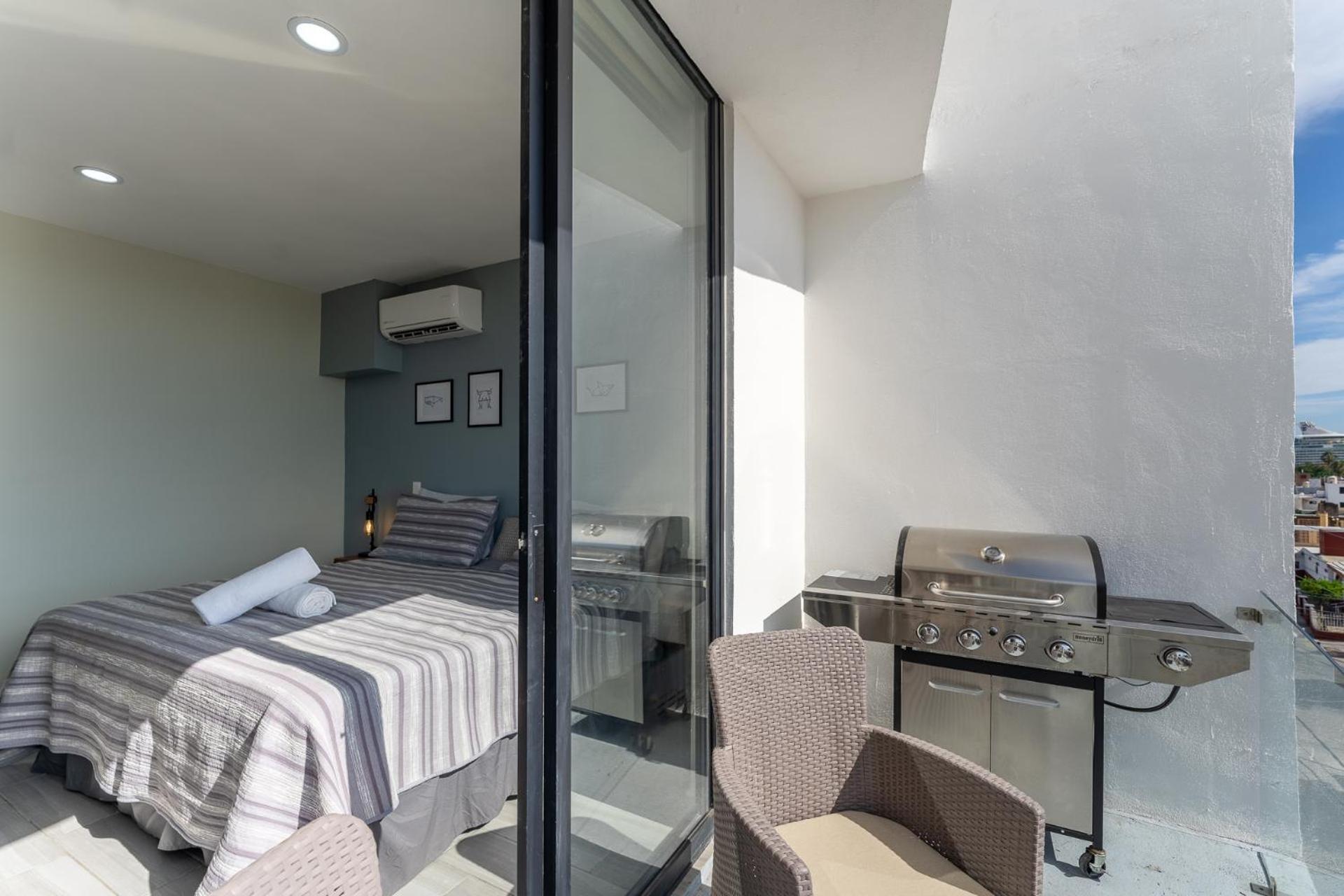 New & Modern, 5 Star Area, Walk 2 Beach, Pool, Views, King Bed Масатлан Экстерьер фото